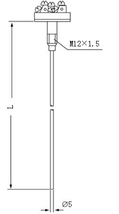 煙道、風道熱電偶熱電偶感溫元件